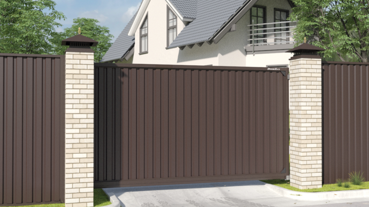 Заборы из профнастила